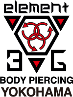 3G element BODY PIERCING yokohama